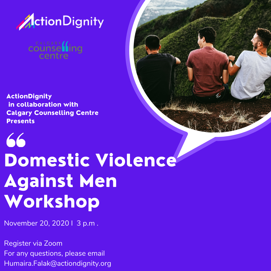 Domestic Violence Against Men Zoom Workshop - ActionDignity