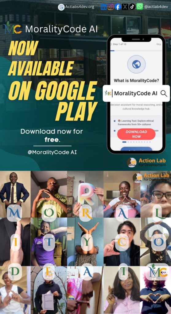 MoralityCode App Rollout Event This event marks the public rollout of the MoralityCode App, inviting the community to explore the platform’s ethical, philosophical, and cultural resources. Participants will receive access links, an overview of key features, and guidance on how to engage with MoralityCode’s tools, content, and ongoing initiatives.