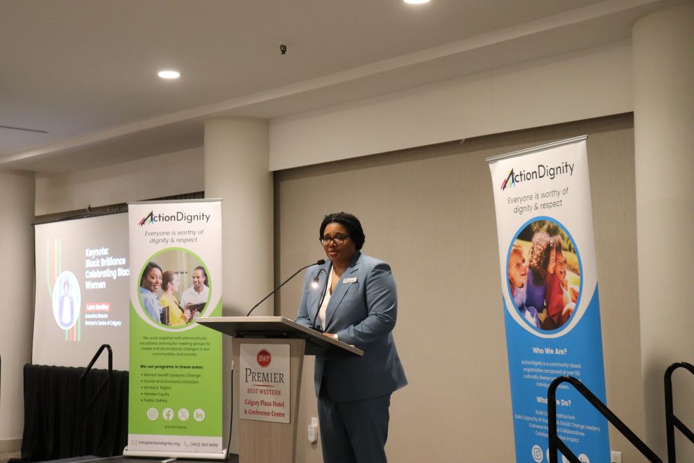 Keynote speaker Lana Bentley